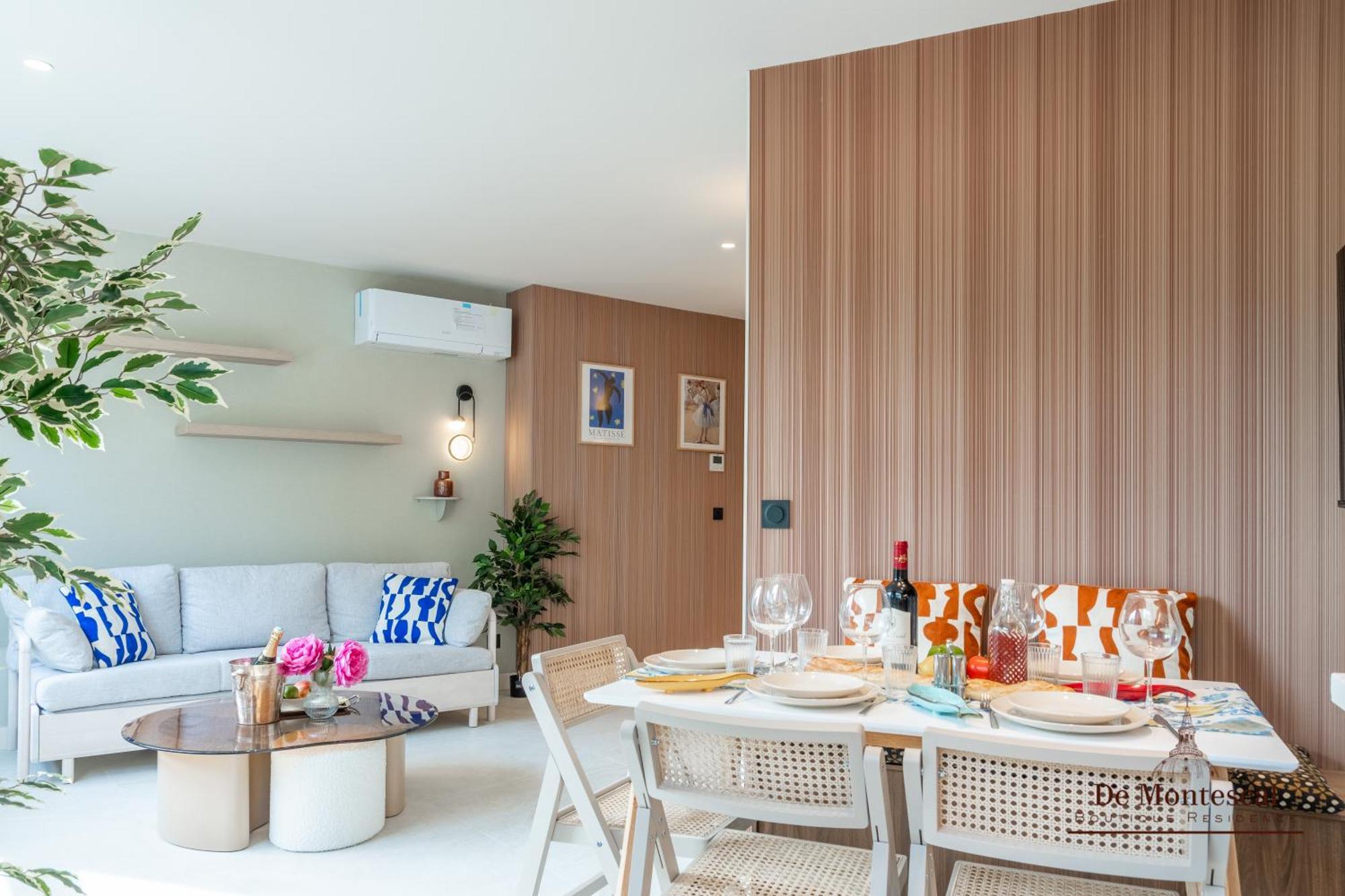 De Montescal - Hot Tub And Ac Cosy Apartment A Prime Location 40M2 Paryż Zewnętrze zdjęcie